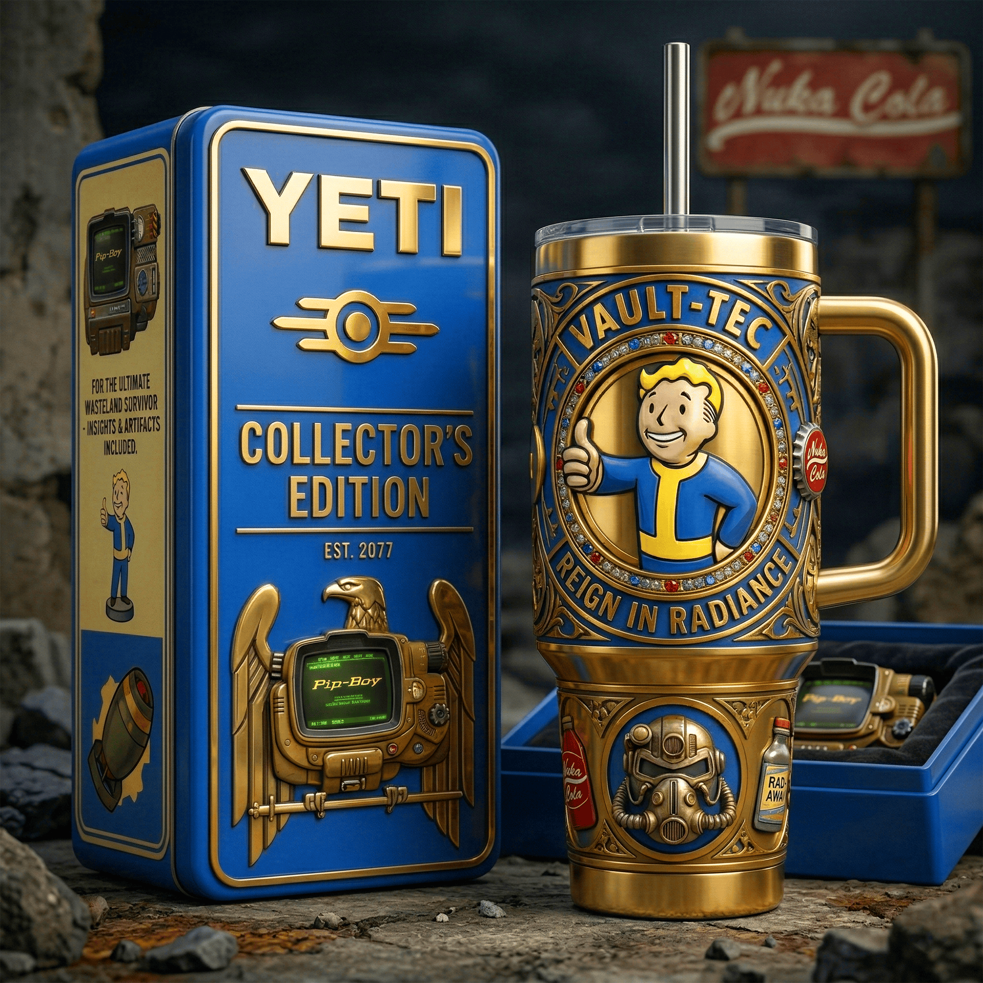 FOG 40oz Tumbler With Handle LNTH