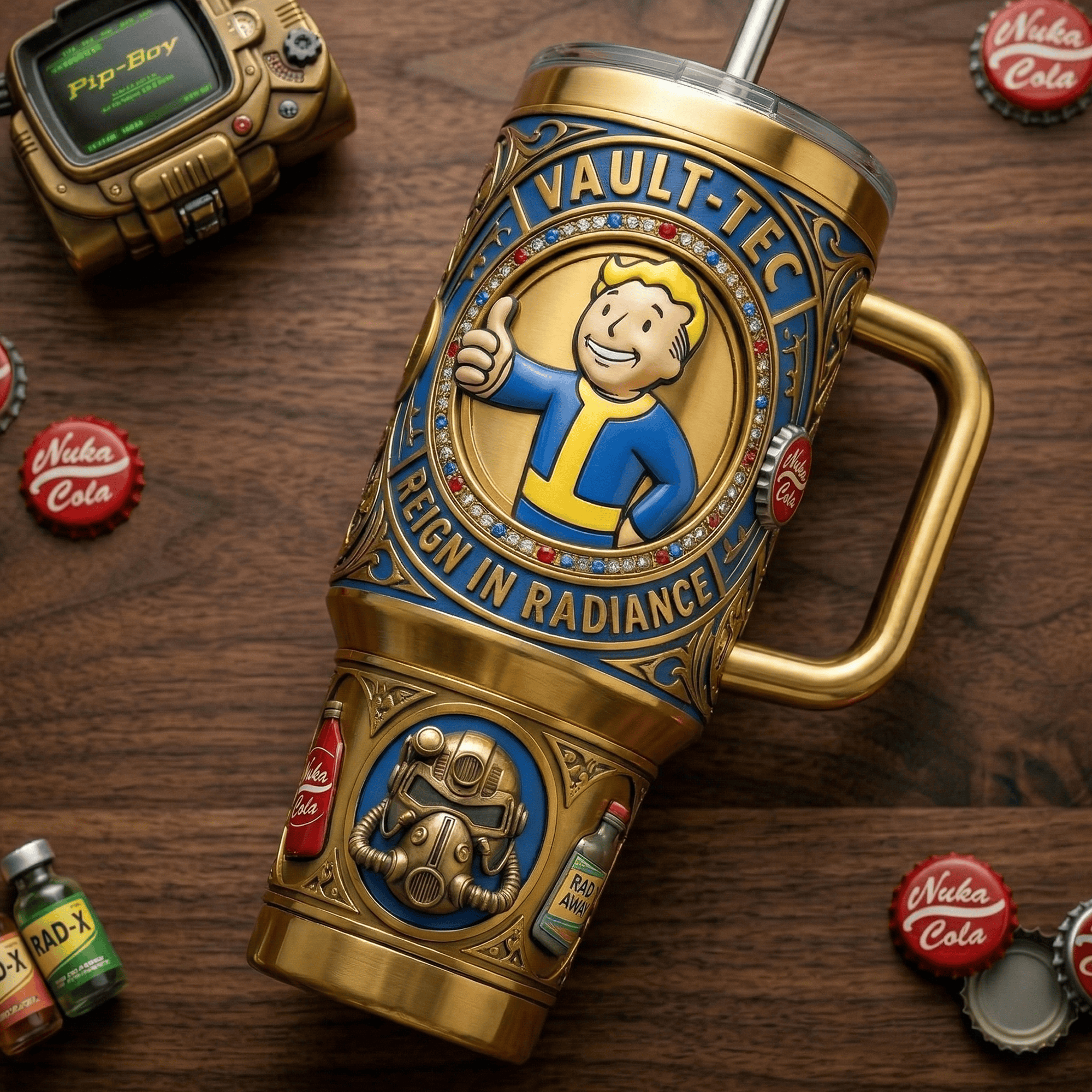 FOG 40oz Tumbler With Handle LNTH