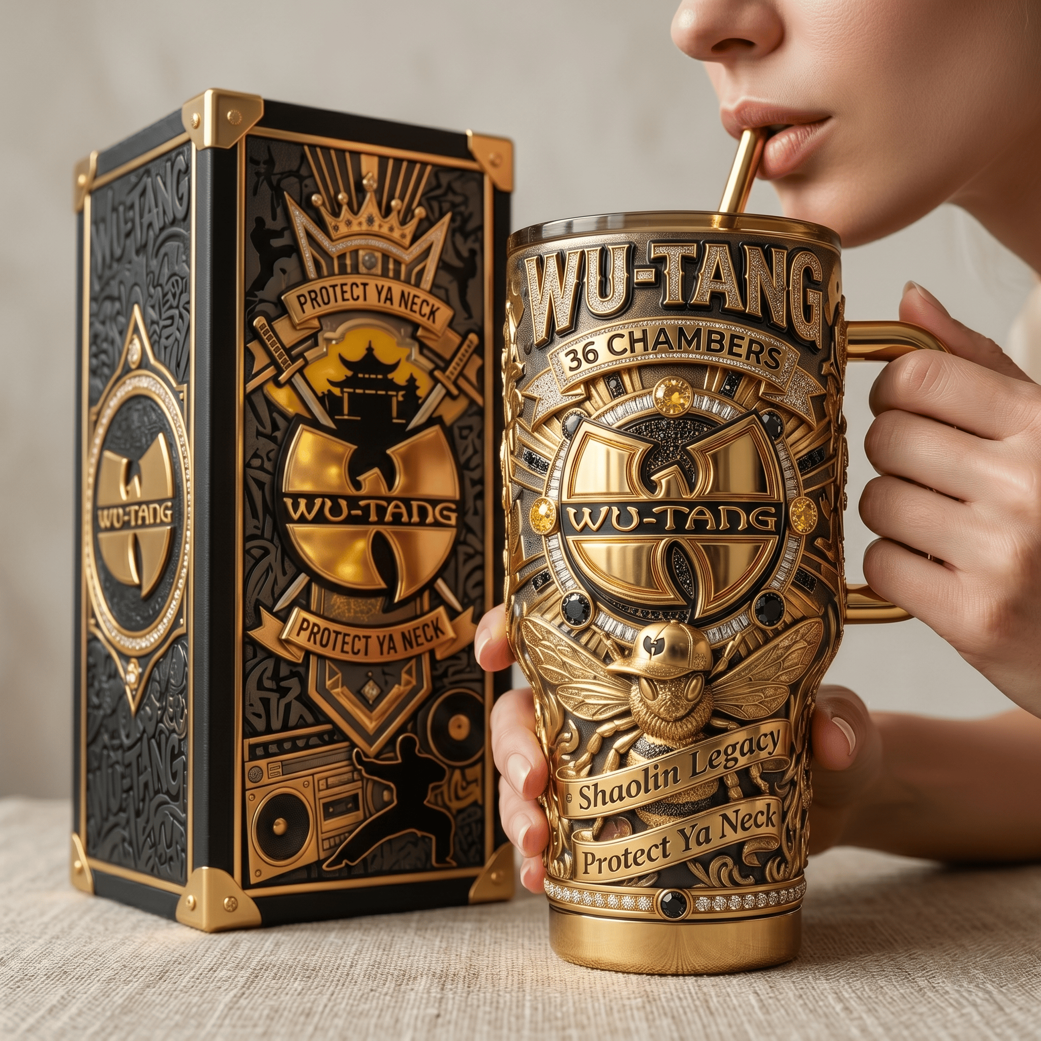 WTC 40oz Tumbler With Handle HTTT