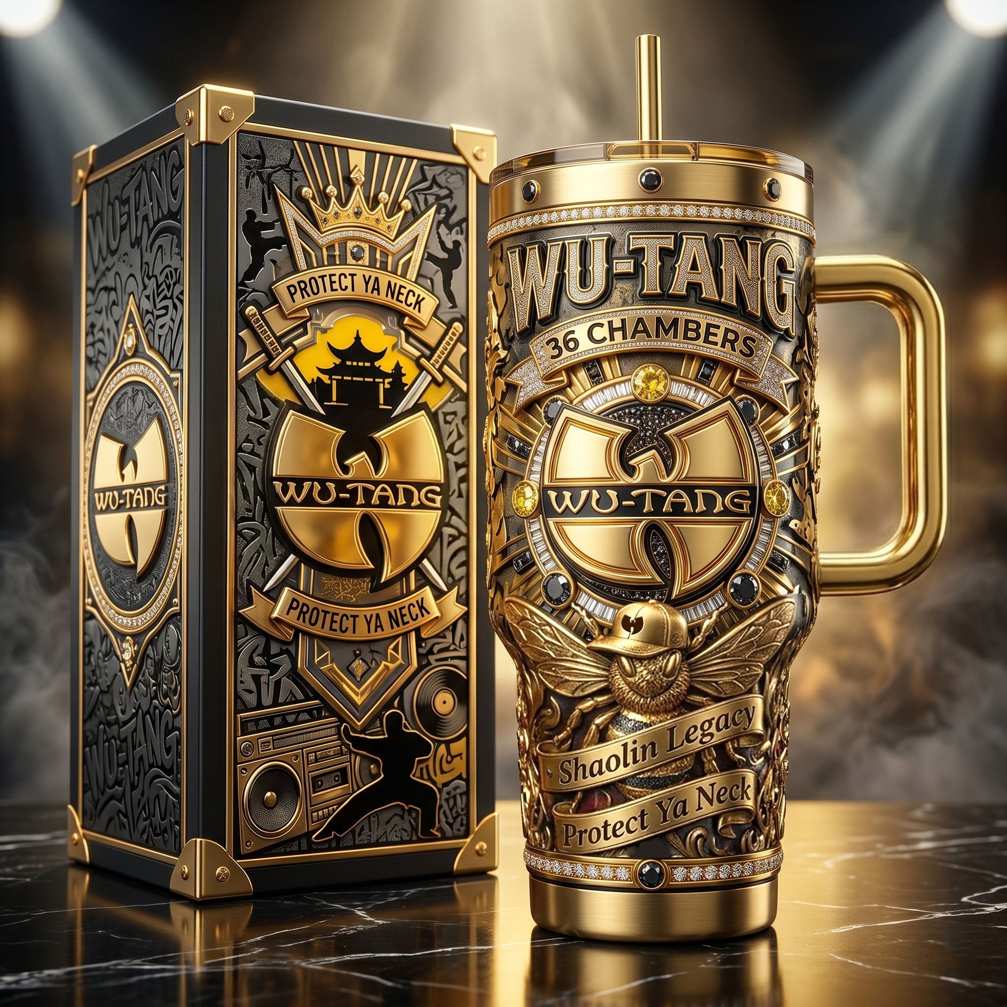 WTC 40oz Tumbler With Handle HTTT