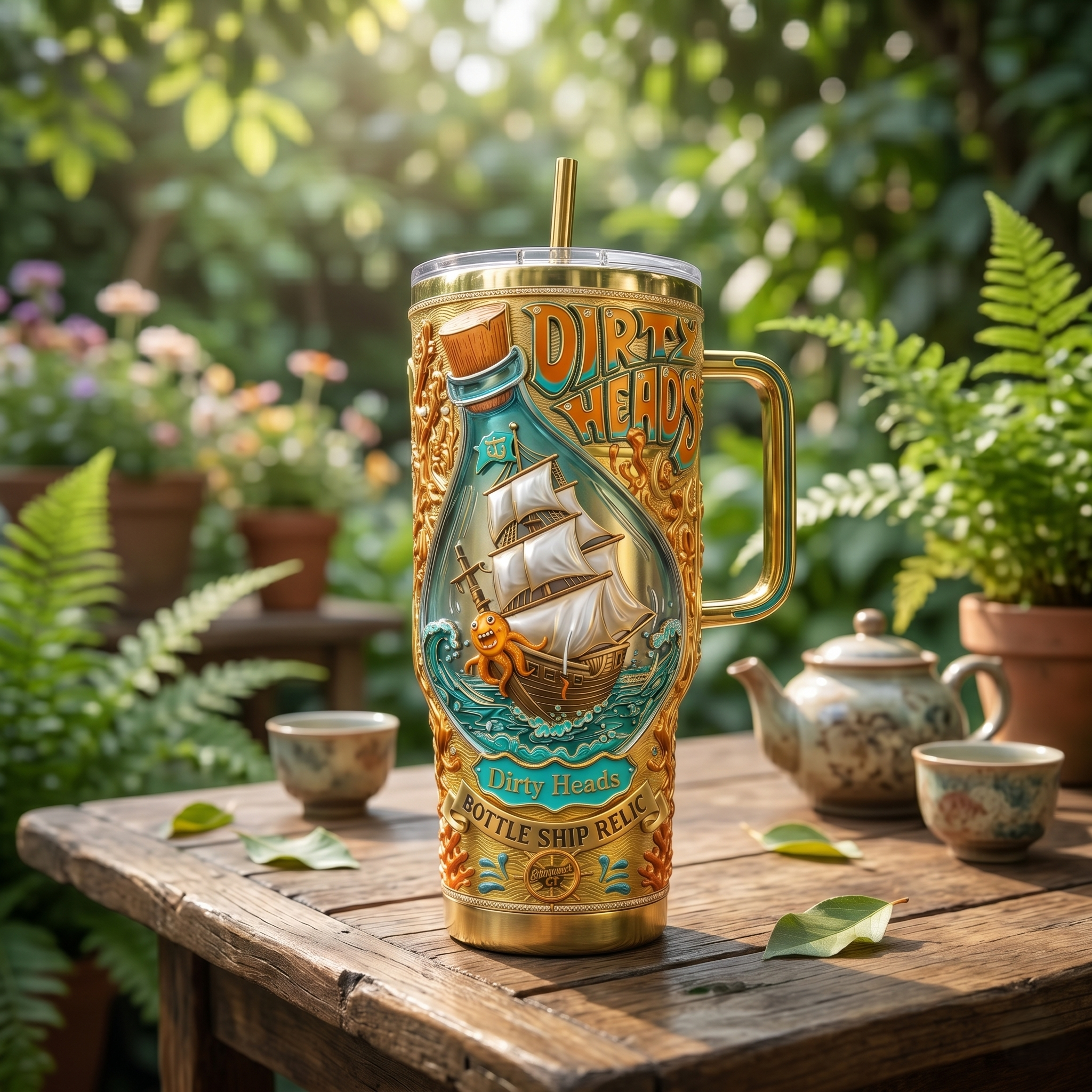 TDHS 40oz Tumbler With Handle HTTT