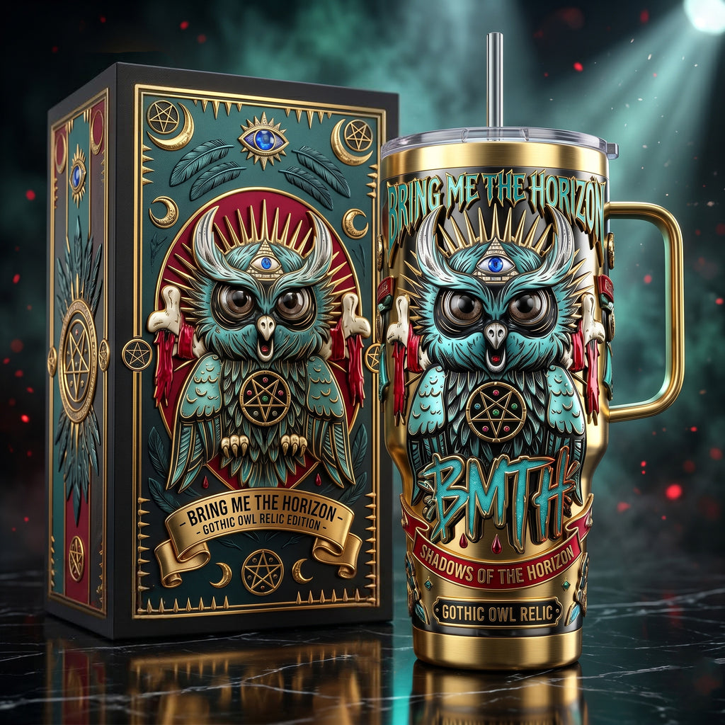 BMTH 40oz Tumbler With Handle HTTT