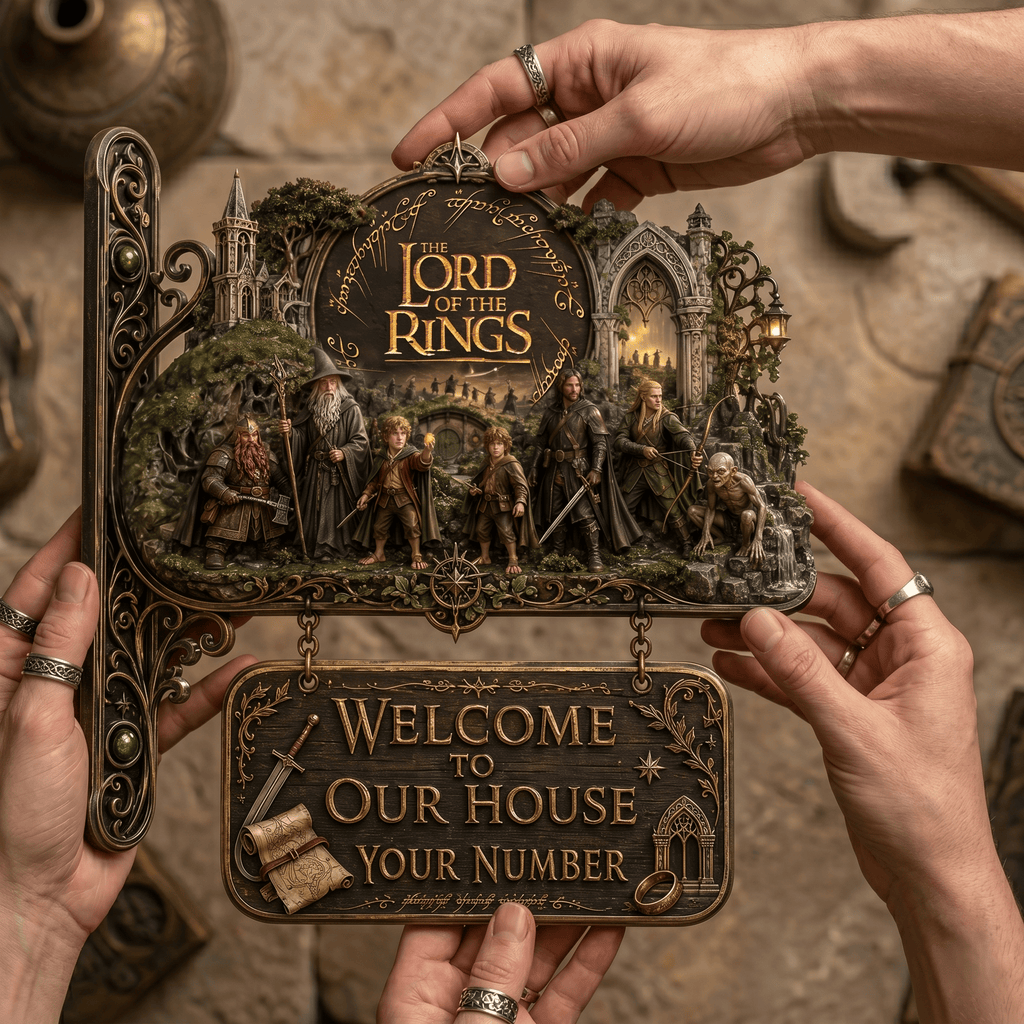 LOTR Premium Welcome Sign TNSM