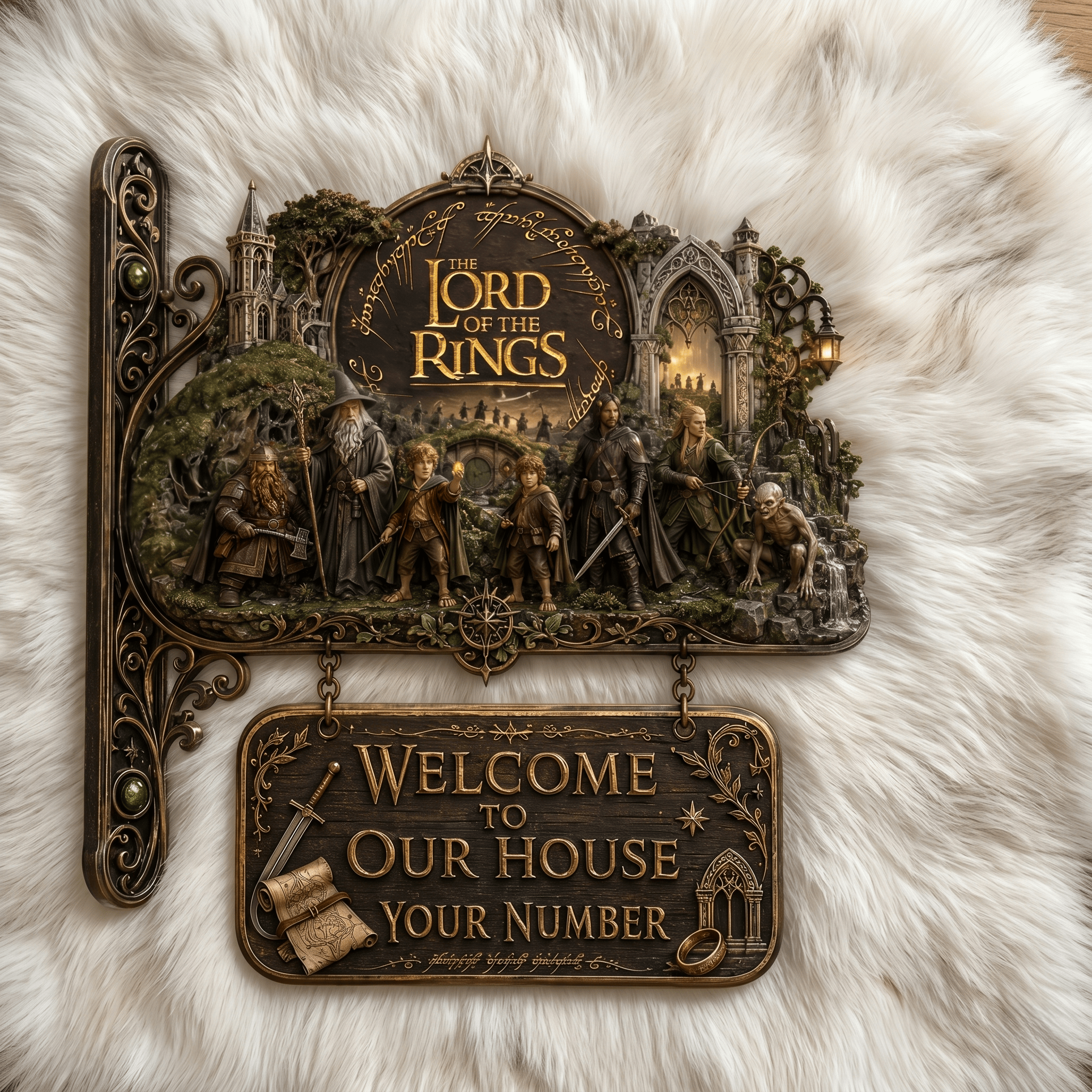 LOTR Premium Welcome Sign TNSM